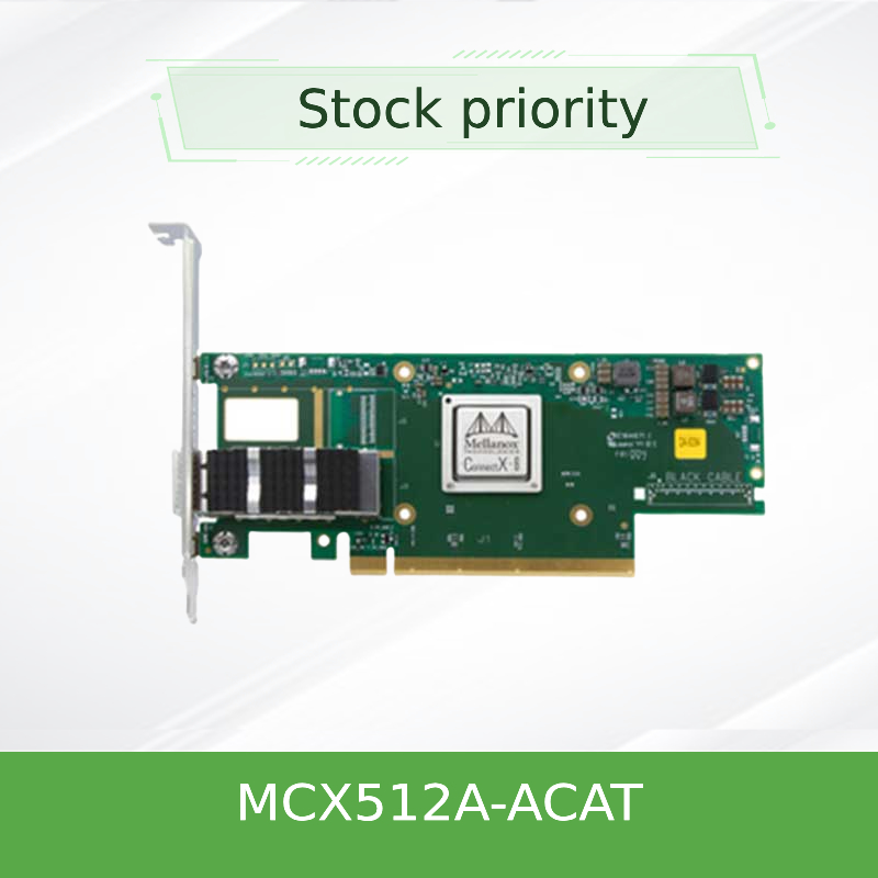 MCX512A-ACAT Mellanox Connectx 5 Çift Bağlantı Noktalı 10 25gbe Sfp28 EN Adaptör Kartı PCIe 3.0 X8