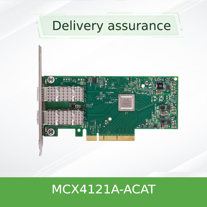 MCX4121A-ACAT Çift Ethernet Kartı Mellanox Ağ kartı Adaptörü ConnectX-4 Lx EN 25GbE SFP28