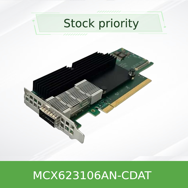 QSFP56 Mellanox Ethernet Adaptörleri NIC ConnectX-6 Dx EN 100GbE Ağ Kartı MCX623106AN-CDAT