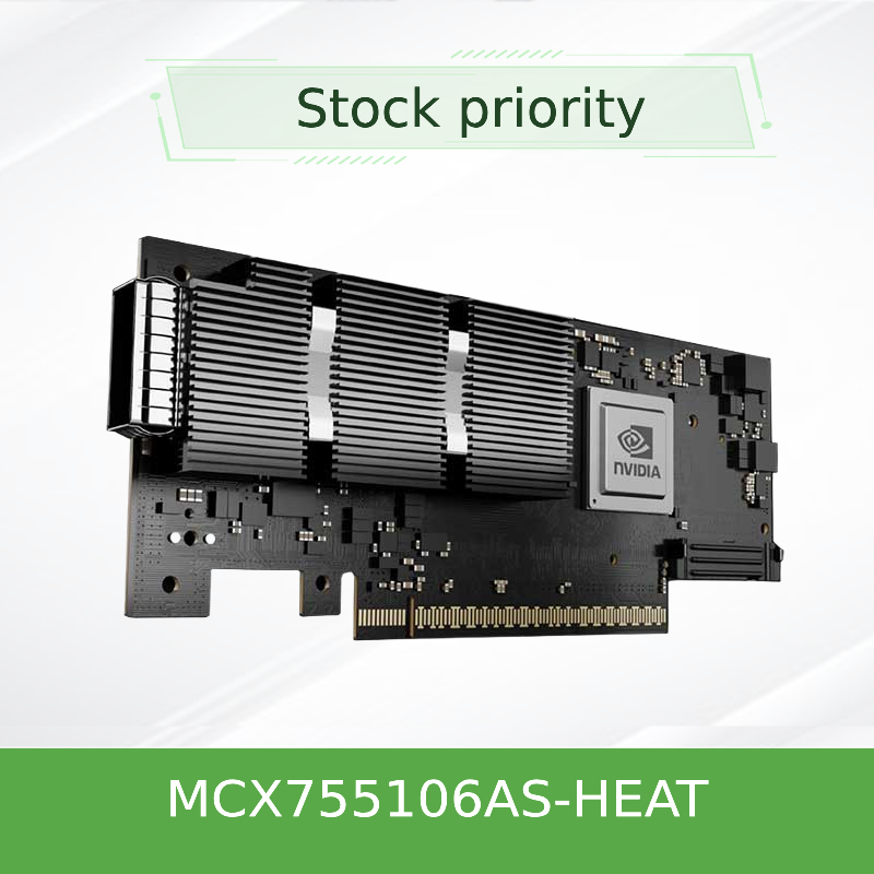 MCX755106as-Heat (900-9X7AH-0078-DTZ) Nvidia Connectx-7 Çift Portlu 200g Ethernet Adaptörü