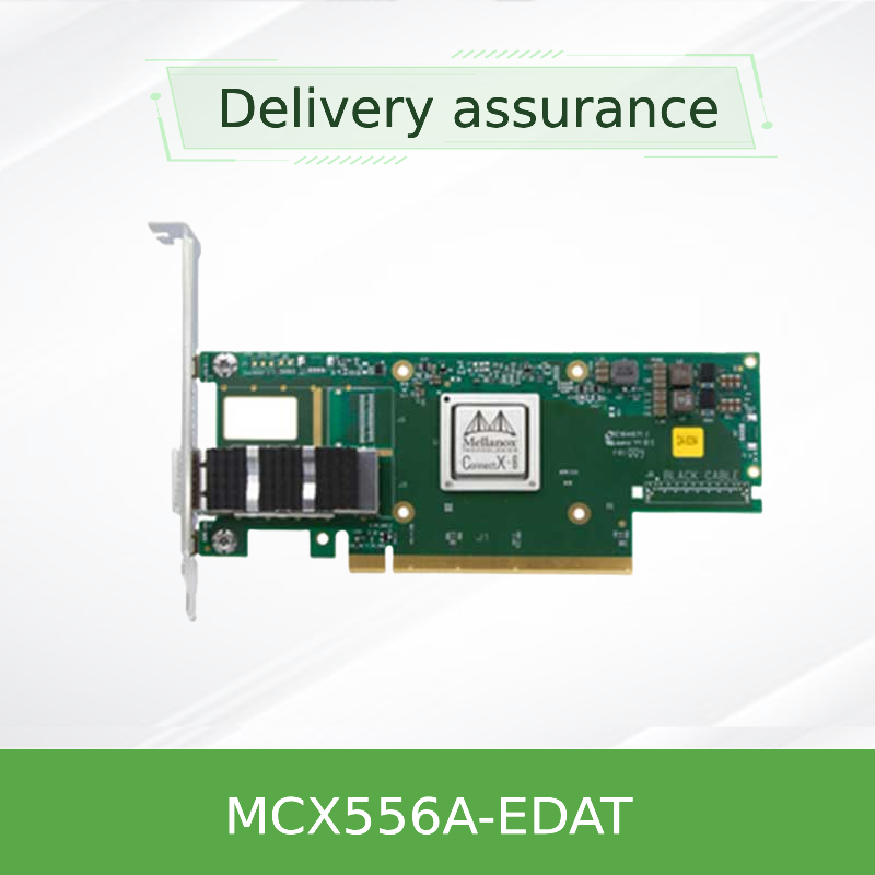 ConnectX-5 Ex VPI Adaptörü Mellanox Ağ Kartı EDR InfiniBand Ve 100GbE Çift Bağlantı Noktalı QSFP28 MCX556A-EDAT