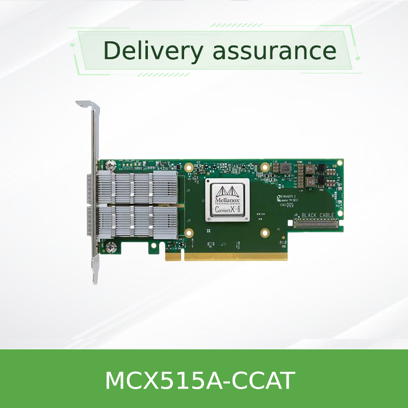 100GbE InfiniBand Mellanox Ağ Kartı Adaptörü MCX515A-CCAT EN 10 25 40 50 Oe Hızları