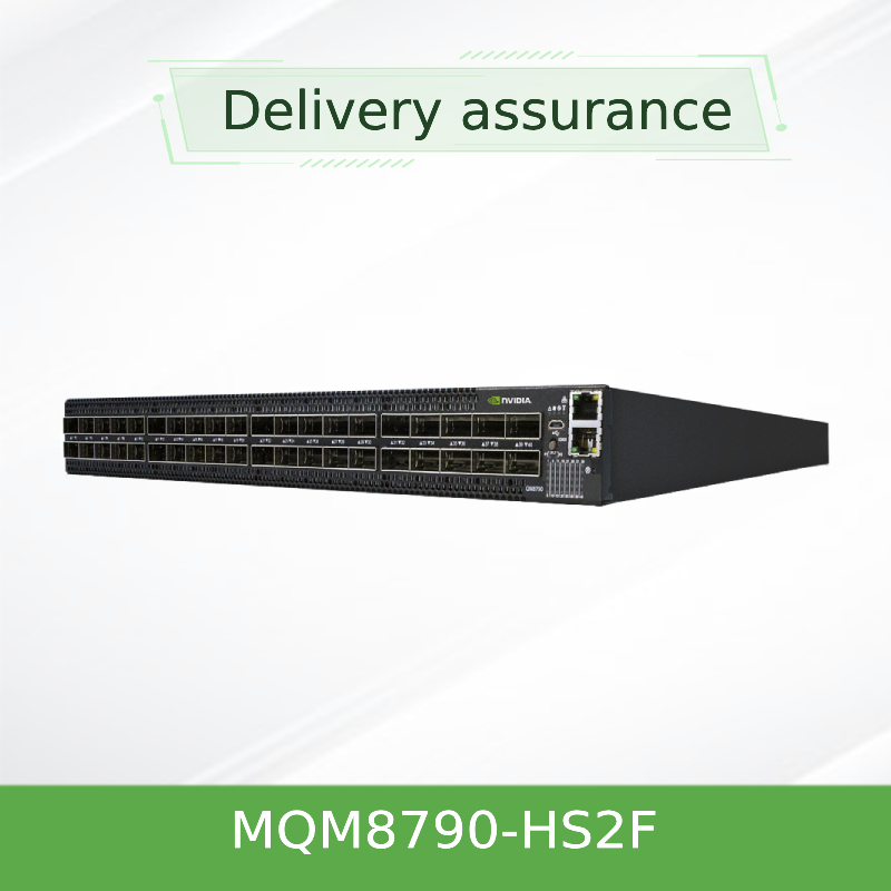 MQM8790-HS2F Mellanox Switch 40 Port 200G InfiniBand Veri Merkezi 40 X HDR QSFP56 Yönetilmemiş