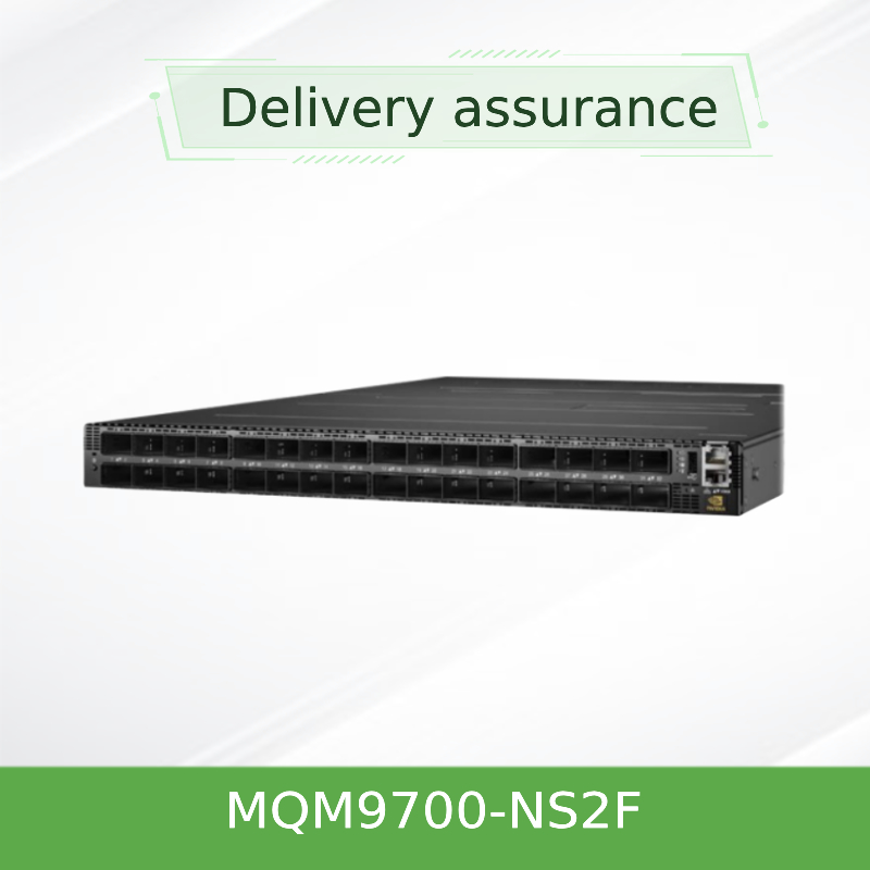 Quantum-2 QM9700 Mellanox Infiniband Switch 64-Port Engelleme Yönetilen NDR 400Gb/S MQM9700-NS2F