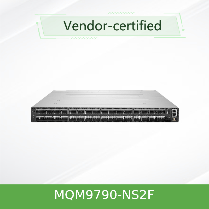 MQM9790-NS2F(920-9B210-00FN-0D0) InfiniBand Mellanox Ağ Değiştiricisi 64 Port 400Gb/S 32 OSFP Portları Yönetilmemiş