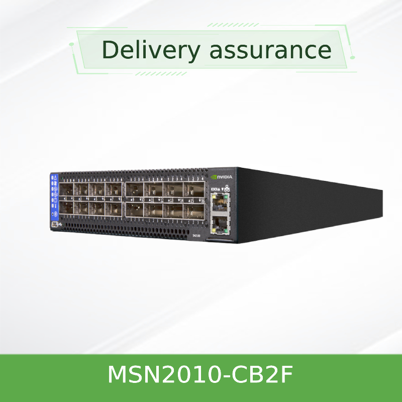 18 SFP28 Bağlantı Noktalı Linux Tabanlı Mellanox Açık Kaynak Ağ Anahtarı MSN2010-CB2F 25GbE/100GbE
