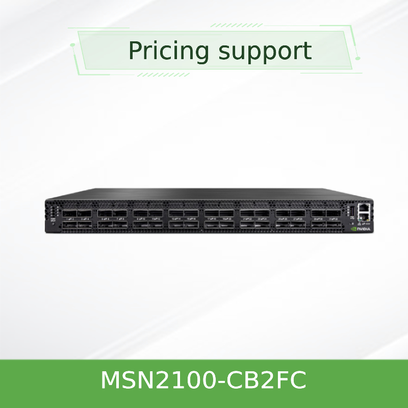 MSN2100-CB2FC Nvidia Spectrum 100gbe 1u Anahtar 1g Maksimum Hız Cumulus Linux 16 Qsfp28 Portları 2 AC Güç Kaynağı X86 2 Çekirdekli Kısa Derinlik P2c Hava Akışı