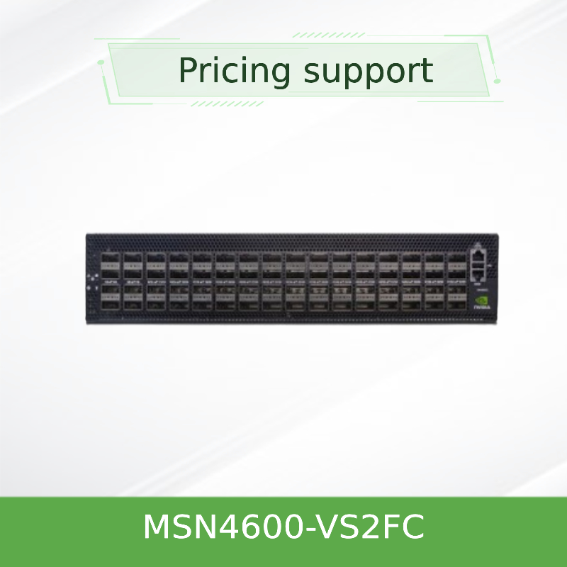 Mellanox Açık Ethernet ağı anahtarı MSN4600-VS2FC Spektrum-3 200gbe 2u tabanlı