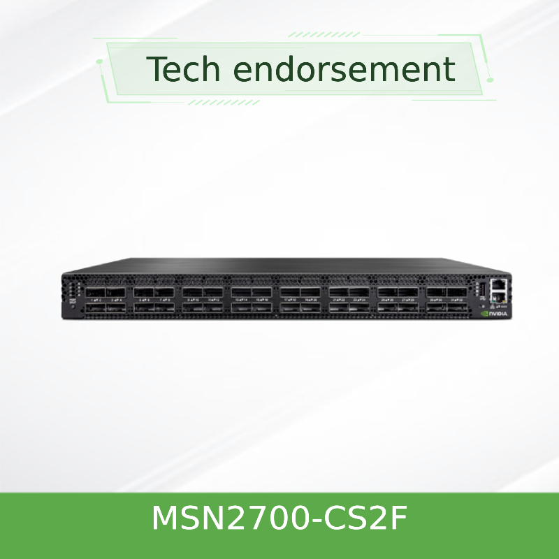 ODM SN2700 Mellanox Ağ Anahtarı MSN2700-CS2F 100GbE 1U 32 QSFP28 Bağlantı Noktaları