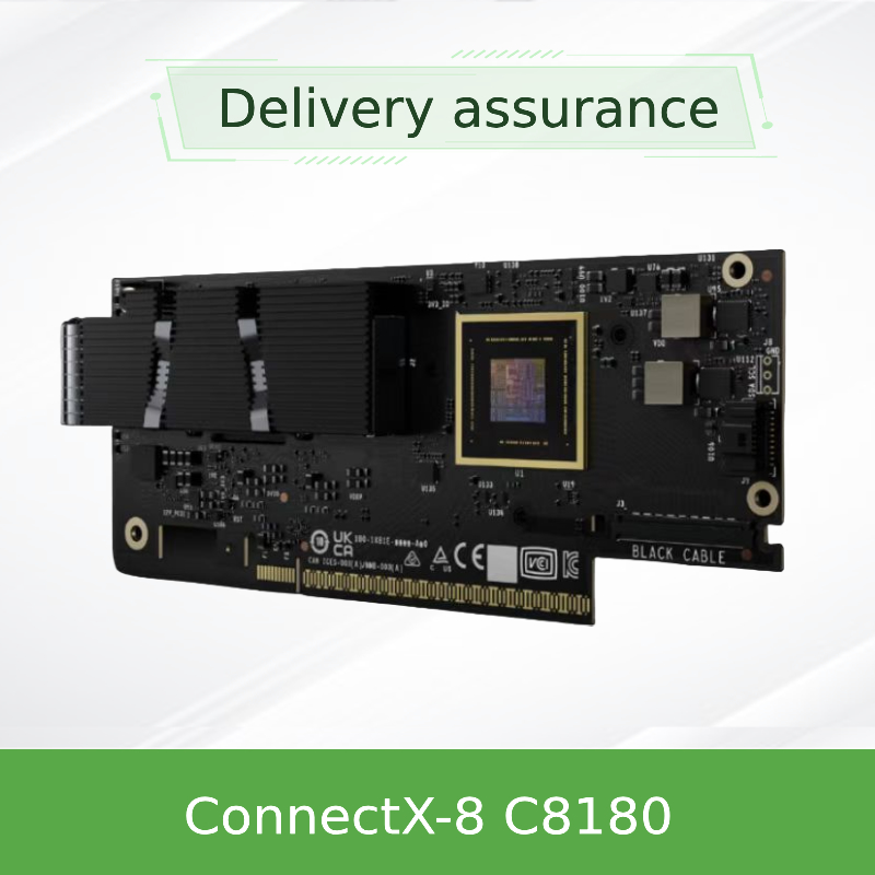 Nvidia Connectx-8 Adaptörü C8180 (900-9X81E-00EX-DT0) Tek Kafesli Osfp Infiniband: 800gbs Xdr Ib