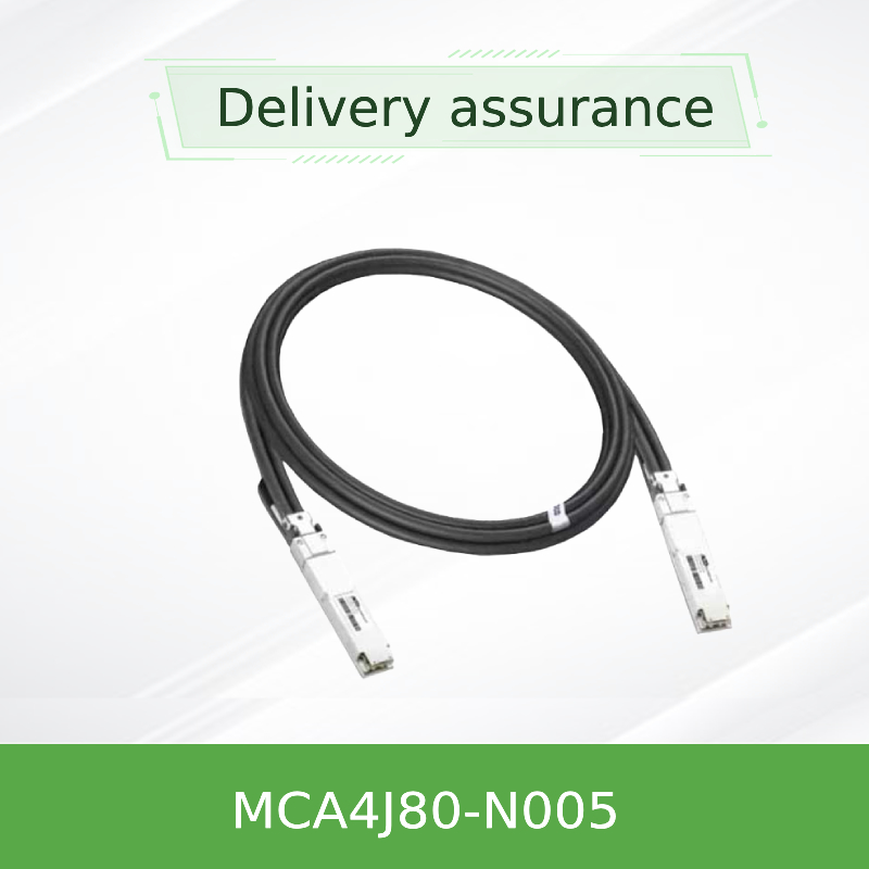 Mellanox DAC Kablosu MCA4J80-N005 Aktif Bakır Kablosu IB Twin Port NDR 800Gb/s OSFP 5 metre