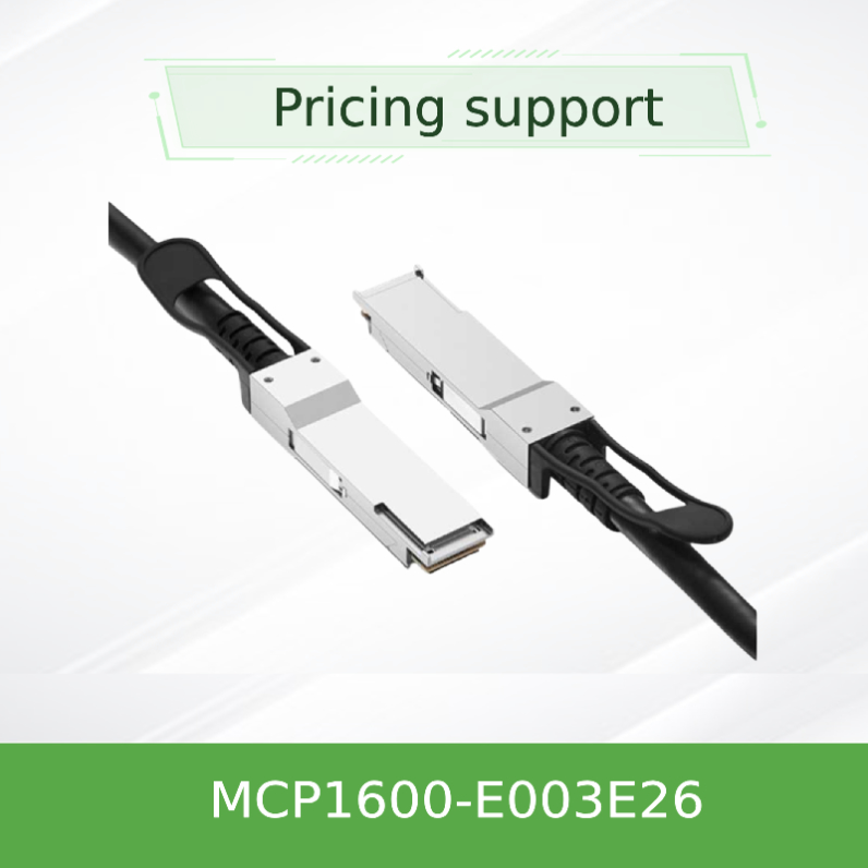 MCP1600-E003E26 Mellanox Dac Kablosu IB EDR 100Gb/S 4x 25G-NRZ QSFP28 LSZH 3m 26AWG