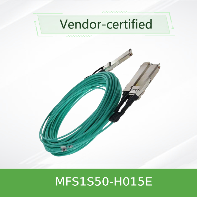200Gb/S 2x100Gb/S Mellanox AOC IB HDR QSFP56 2 MFS1S50-H005E MFS1S50-H010E MFS1S50-H015E MFS1S50-H015V