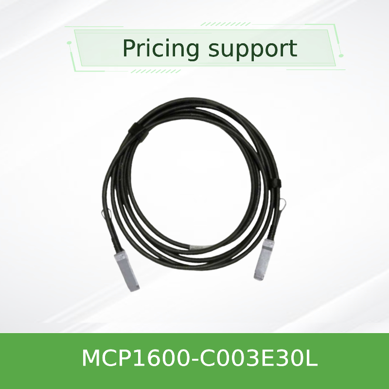 Ethernet Mellanox Qsfp DAC Kablosu MCP1600-C003E30L 100GbE 3m