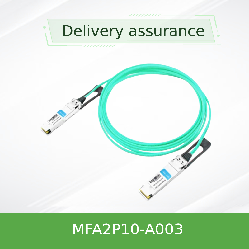 25GbE Ethernet Mellanox AOC Aktif Optik Kablo MFA2P10-A003 SFP28 3m