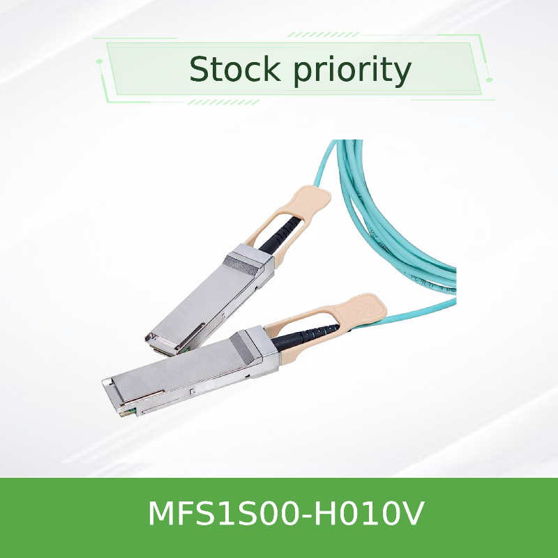 Infiniband MFS1S00-H010V 10m Sfp+ Kablo stokta