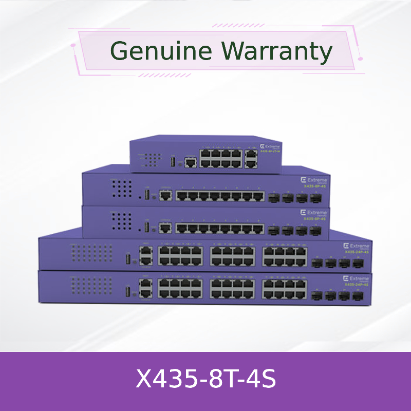 Kesintisiz Bağlantı için Extreme X435-8t-4s Serisi Yüksek Performanslı Ağ Anahtarı