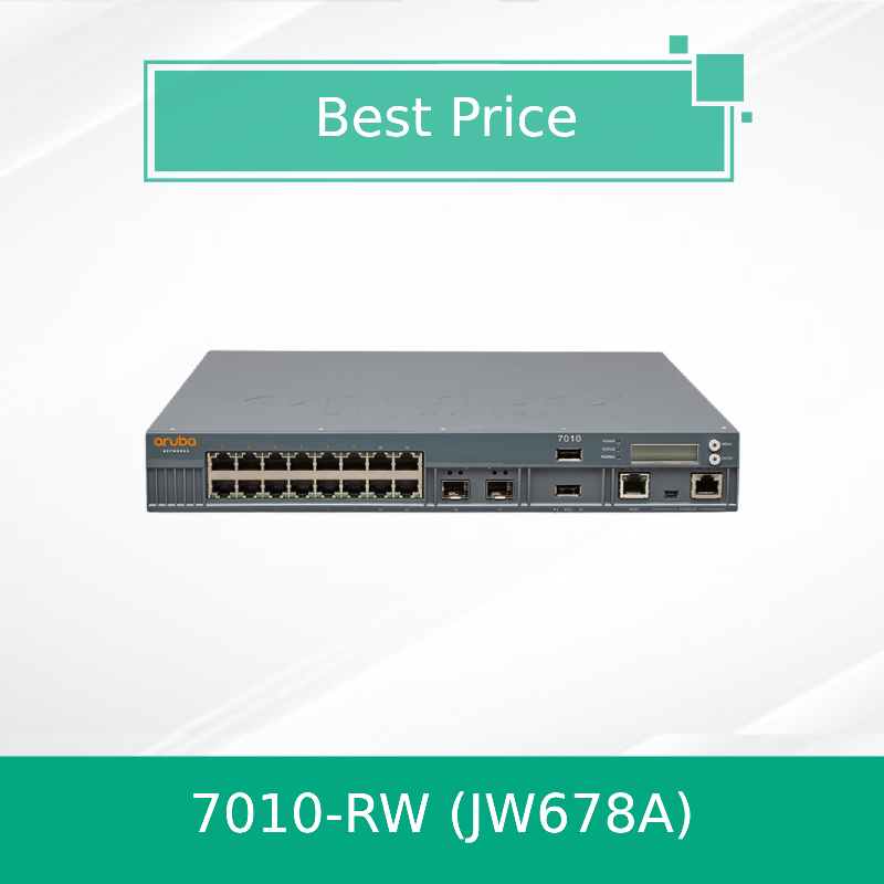 Aruba Yeni ve Orijinal Kablosuz Kontrol Cihazları 7010-RW Jw678A 7000 Serisi Kablosuz Kontrol Cihazları