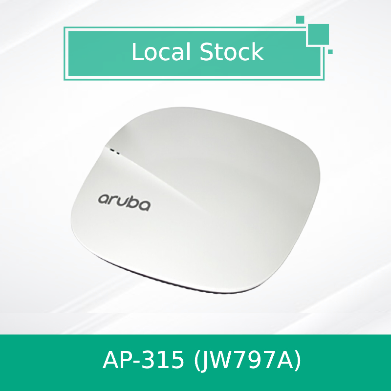 802.11n Aruba Kablosuz Erişim Noktaları AP315 Aruba Wifi6 AP 310 Serisi yeni ve orijinal