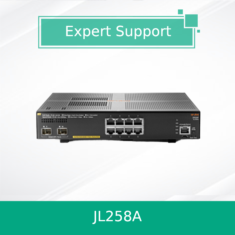 Hpe Aruba Networking 2930f 8g Poe+ 2SFP+ Switch (JL258A) Yeni ve orijinal