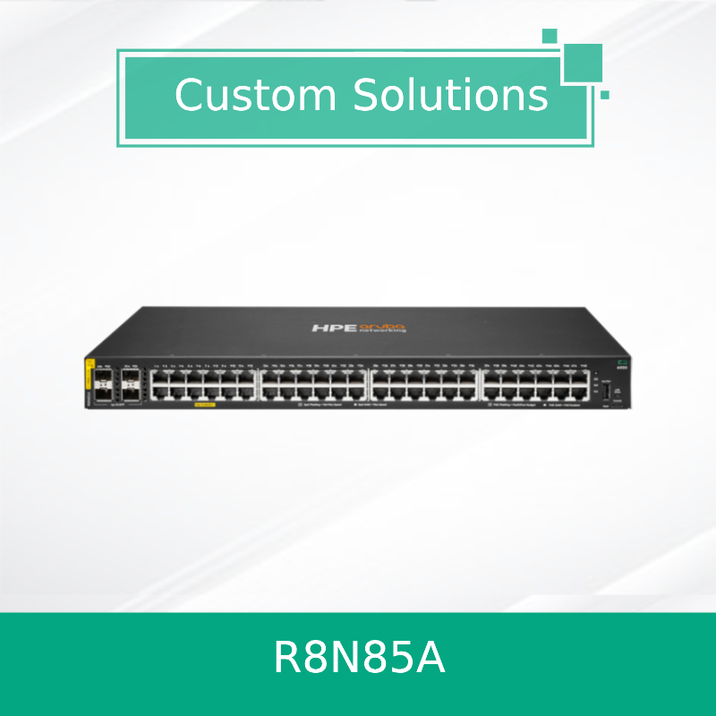 Hpe Aruba Networking Cx 6000 48g Class4 Poe 4SFP 370W Anahtarı (R8N85A)