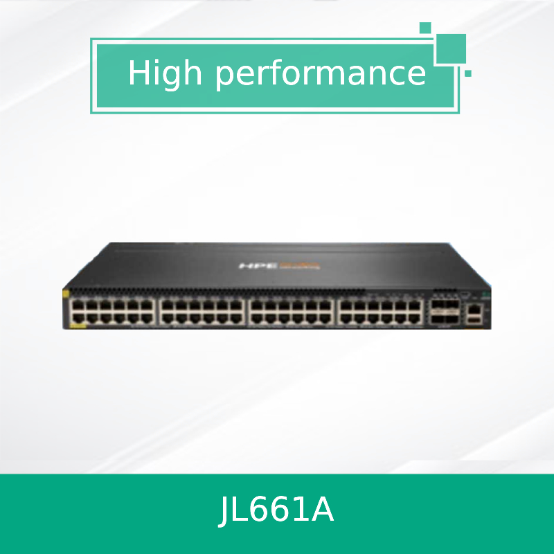 Hpe Aruba Networking Cx 6300m 48-Port 1gbe Sınıf 4 Poe ve 4-Port SFP56 Anahtar (JL661A)