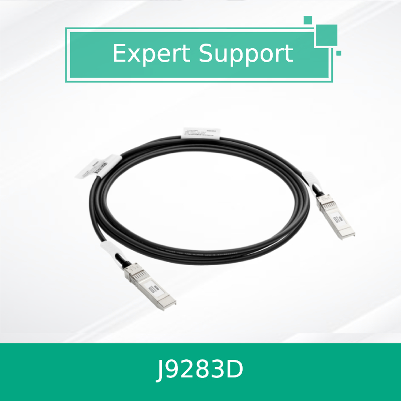 Hpe Aruba Networking 10g SFP+'dan SFP+'ya 3m Doğrudan Bağlantı Bakır Kablosu (J9283D)