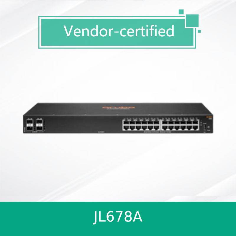 Hpe Aruba Networking Cx 6100 24G 4SFP+ Switch (JL678A) Yeni ve orijinal