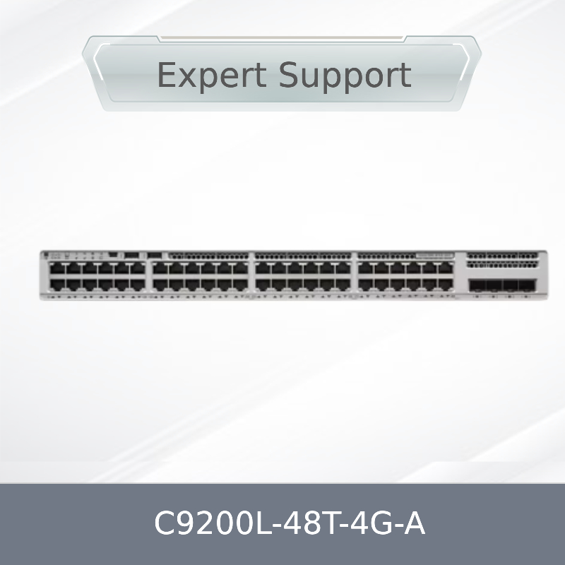 Marka Orijinal Ciscos C9200L-48t-4G-a C9200L Serisi 48 Port Ağı Değiştiricisi