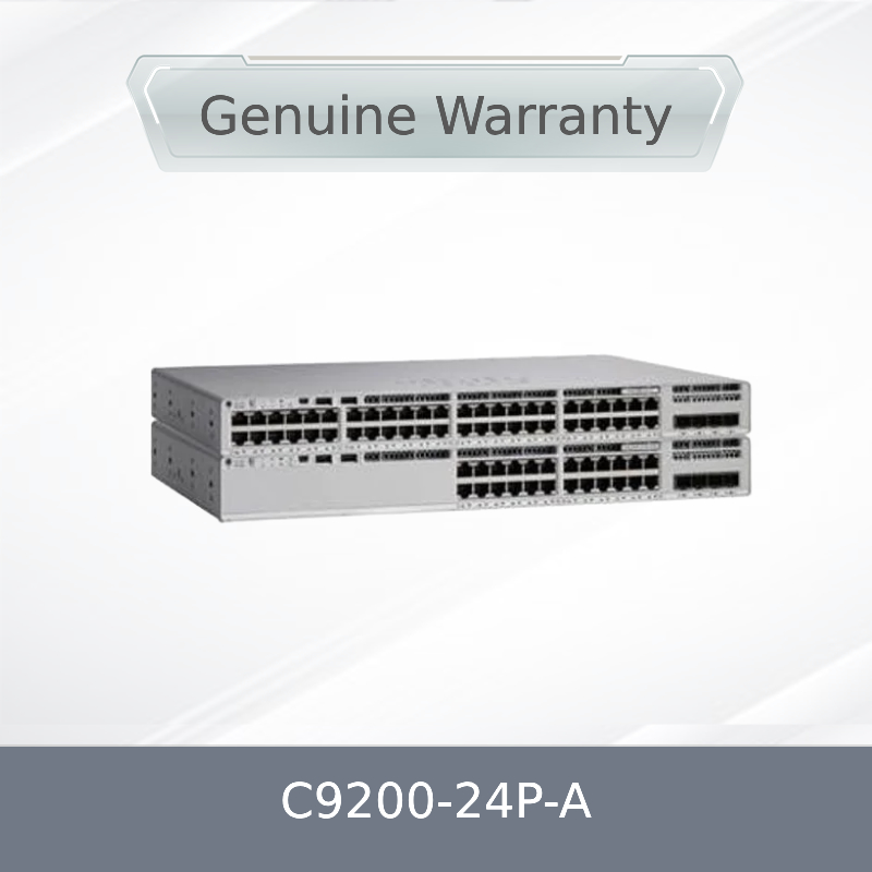 Yeni Orijinal C9200-24p-a 24-Port Poe+ Switch, Ağ Avantajıyla