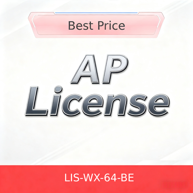 Akıllı H3C Kablosuz Erişim Noktası Lisansı Lis-Wx-64-Be Yüksek Performanslı H3C Kablosuz Erişim Noktası Lisansı