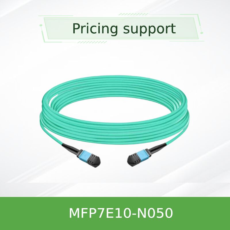 NVIDIA MFP7E10-N050 50m MPO-12/APC to MPO-12/APC Multimode Fiber Optic Kablo 400G/NDR Maximum Reach Interconnect için