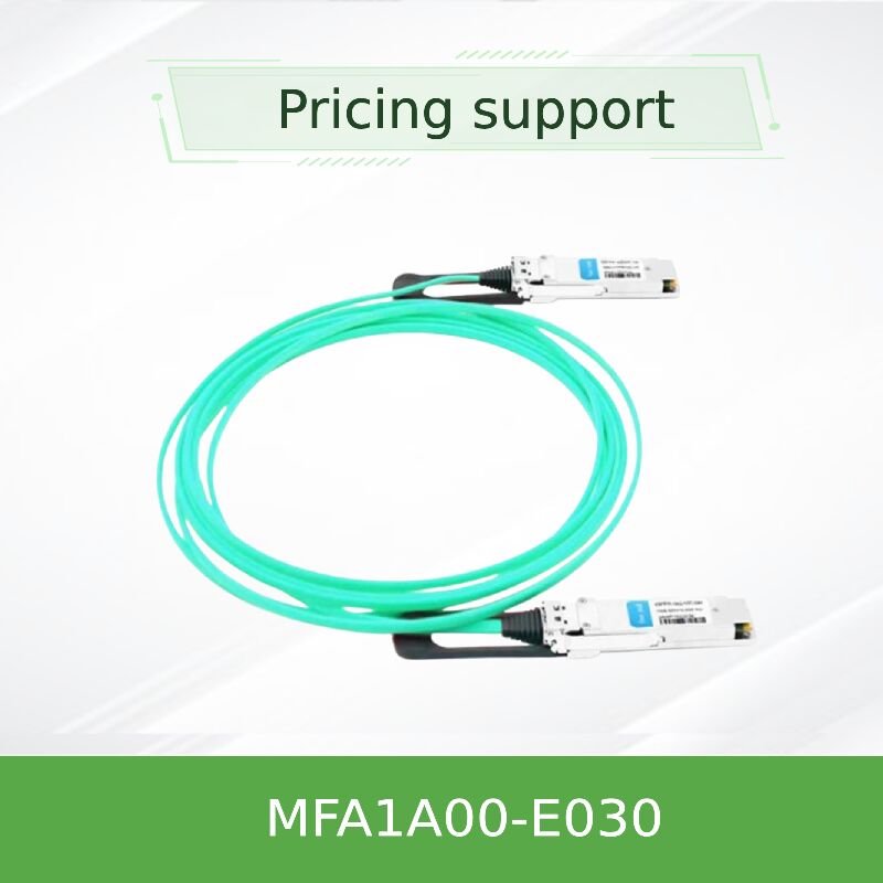 Mellanox MFA1A00-E030 100Gb/s QSFP28 EDR Aktif Optik Kablo 30m InfiniBand LSZH VCSEL