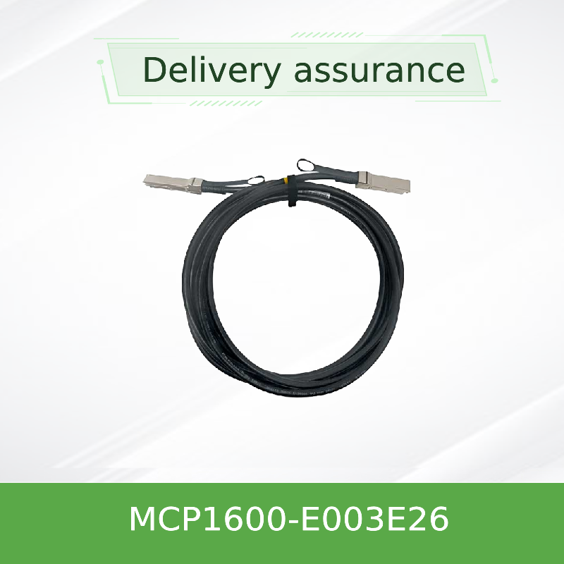 100Gb/s InfiniBand EDR Kablo MCP1600-E003E26 QSFP28 Top-of-Rack için Bakır DAC