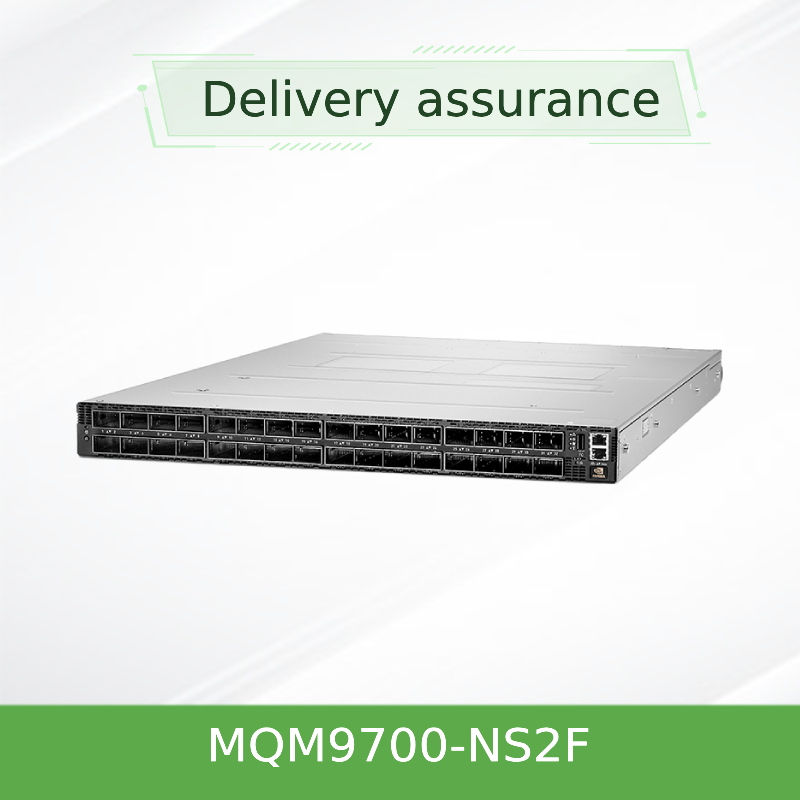NVIDIA Quantum-2 MQM9700-NS2F 400Gb/s InfiniBand Anahtarı – 64 Bağlantı Noktalı NDR, P2C Hava Akışı, Yerleşik Yönetim